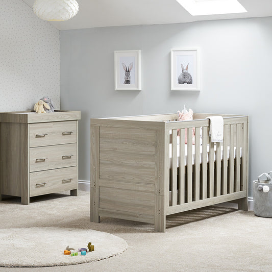 OBABY Nika 2 Piece Room Set-Grey Wash