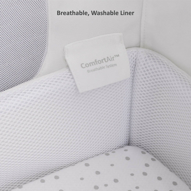 SnuzPod4 Bedside Crib - Slate