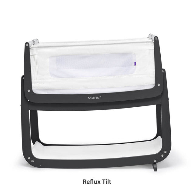SnuzPod4 Bedside Crib - Slate