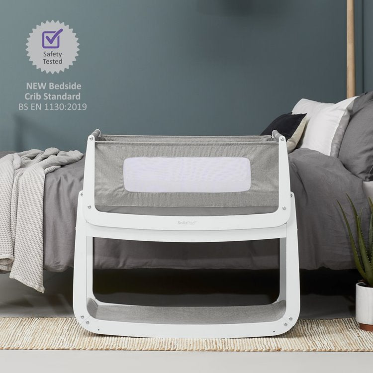SnuzPod4 Bedside Crib-Dusk