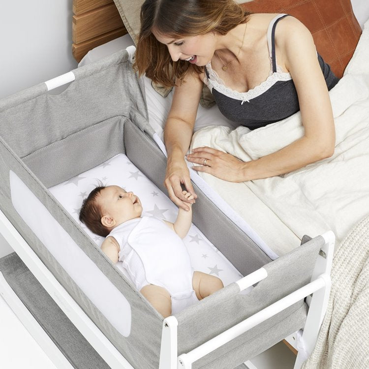 SnuzPod4 Bedside Crib-Dusk