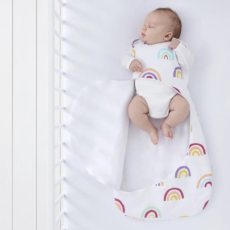 SnuzPouch Sleeping Bag 0-6 Months-Colour Rainbow
