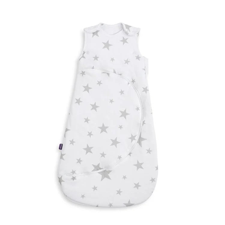 SnuzPouch Sleeping Bag 6-18 Months-Grey Stars