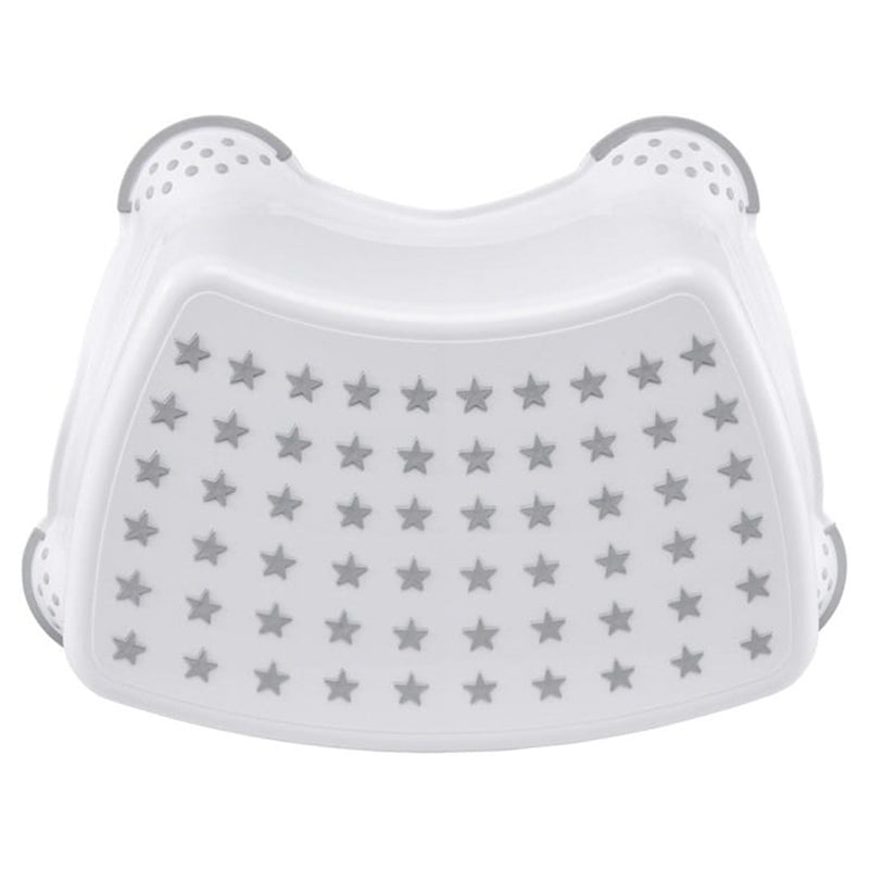 Keeeper Step Stool With Anti Slip Function Stars - White