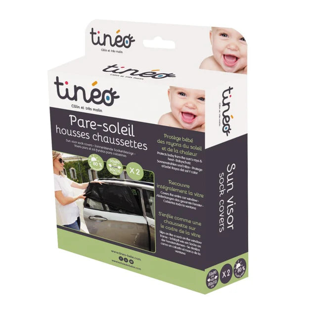 Tinéo Window Sunshade-Set of 2 “Sock” Cover Shades