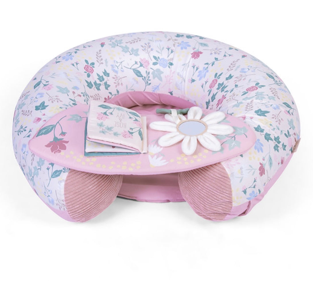 Sit Me Up Ring Seat with Play Tray and Activities - Rose & Ivy