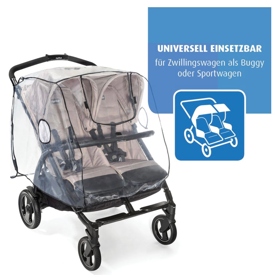 Reer Universal Double Buggy Raincover