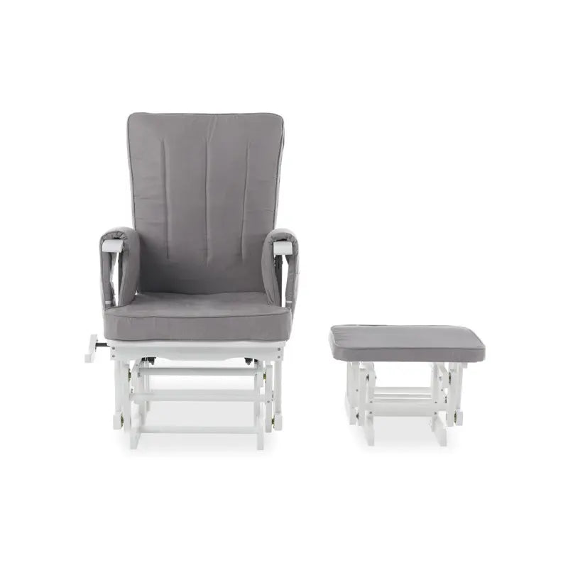 OBaby Deluxe Reclining Glider Chair and Stool