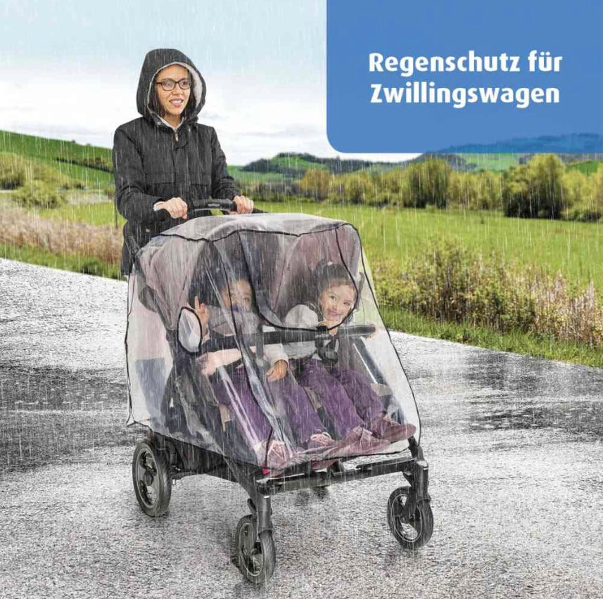 Reer Universal Double Buggy Raincover