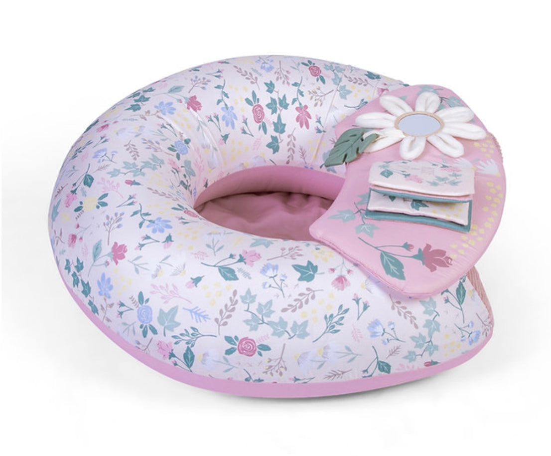 Sit Me Up Ring Seat with Play Tray and Activities - Rose & Ivy