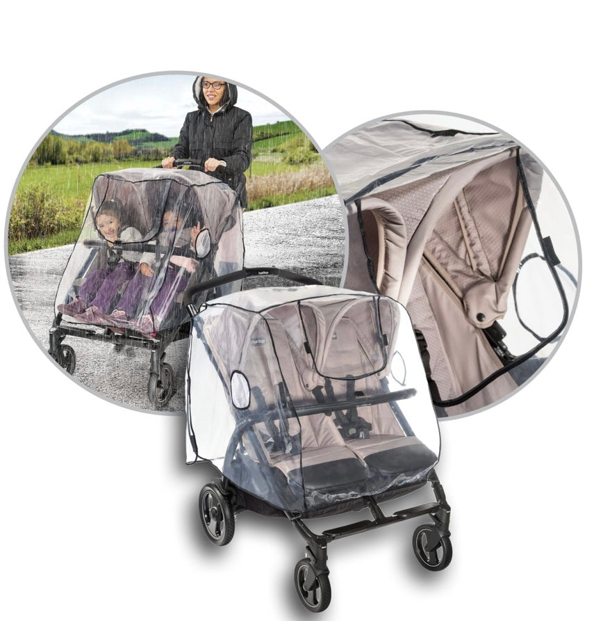 Reer Universal Double Buggy Raincover