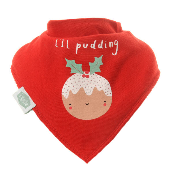 Ziggle Red Lil Pudding Bib