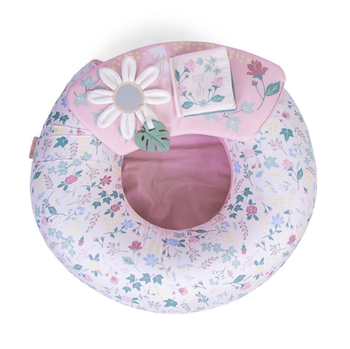 Sit Me Up Ring Seat with Play Tray and Activities - Rose & Ivy