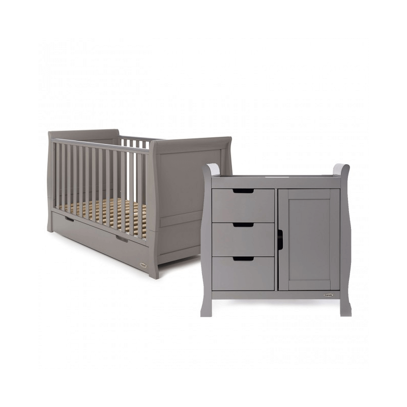 OBaby Stamford 2 Piece-Taupe Grey *Ex-Display*