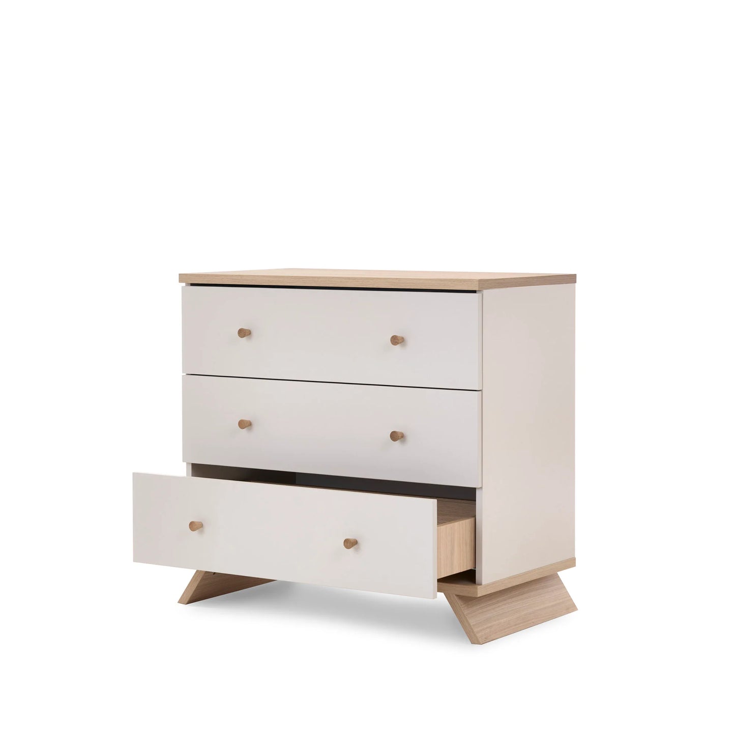 OBaby Thea 3 Piece Nursery Set-Latte