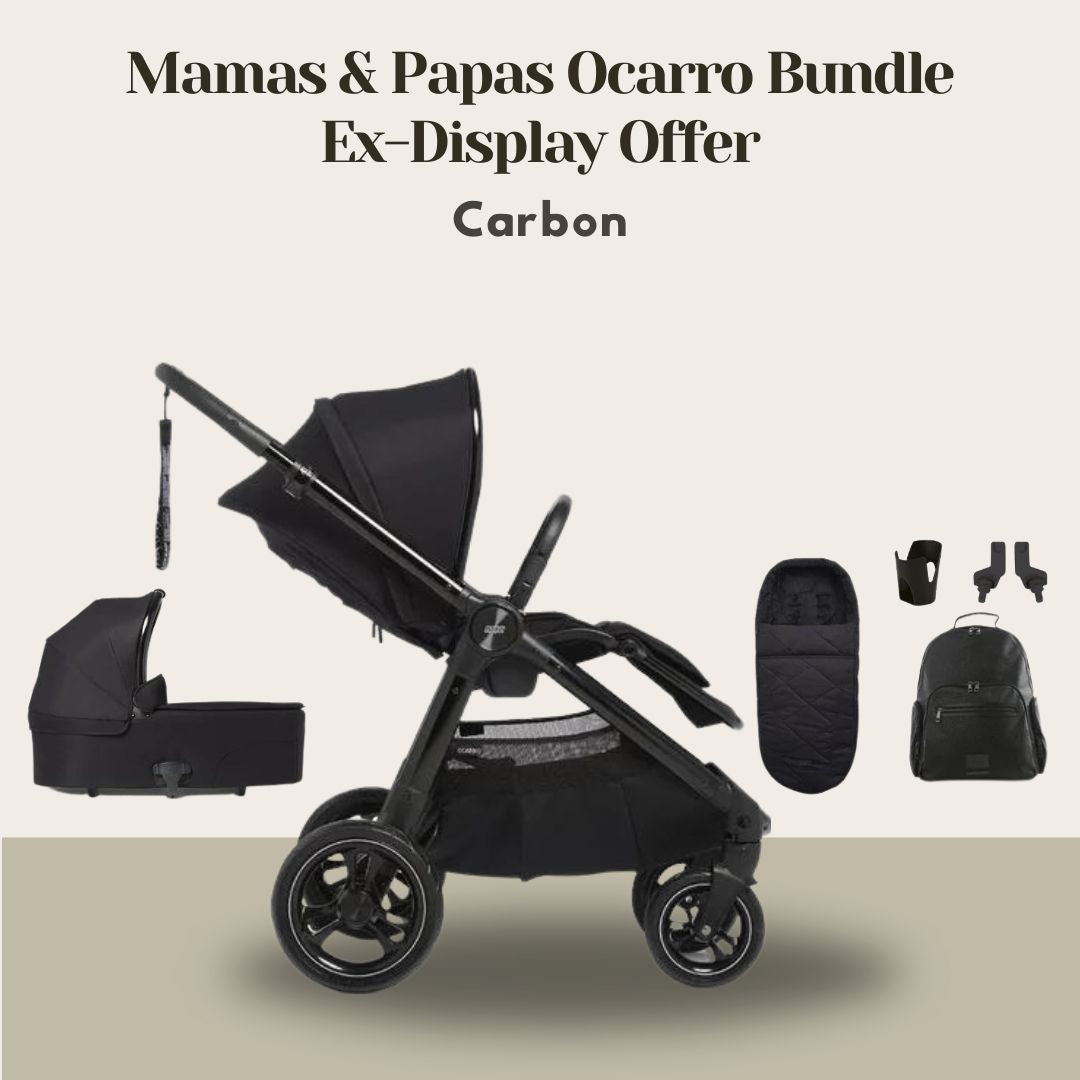 Mamas & Papas Ocarro 6 Piece Bundle-Carbon EX-DISPLAY