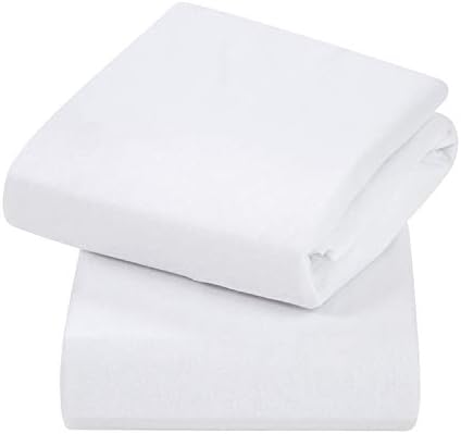 ClevaMama Jersey Cotton Fitted Sheets For Cot and Cot Bed (70x140 cm)
