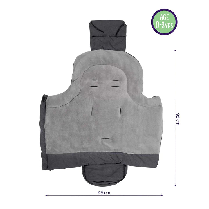 Clevamama Universal Footmuff-Grey