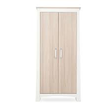 Cuddle Co Ada Wardrobe White & Ash EX-DISPLAY