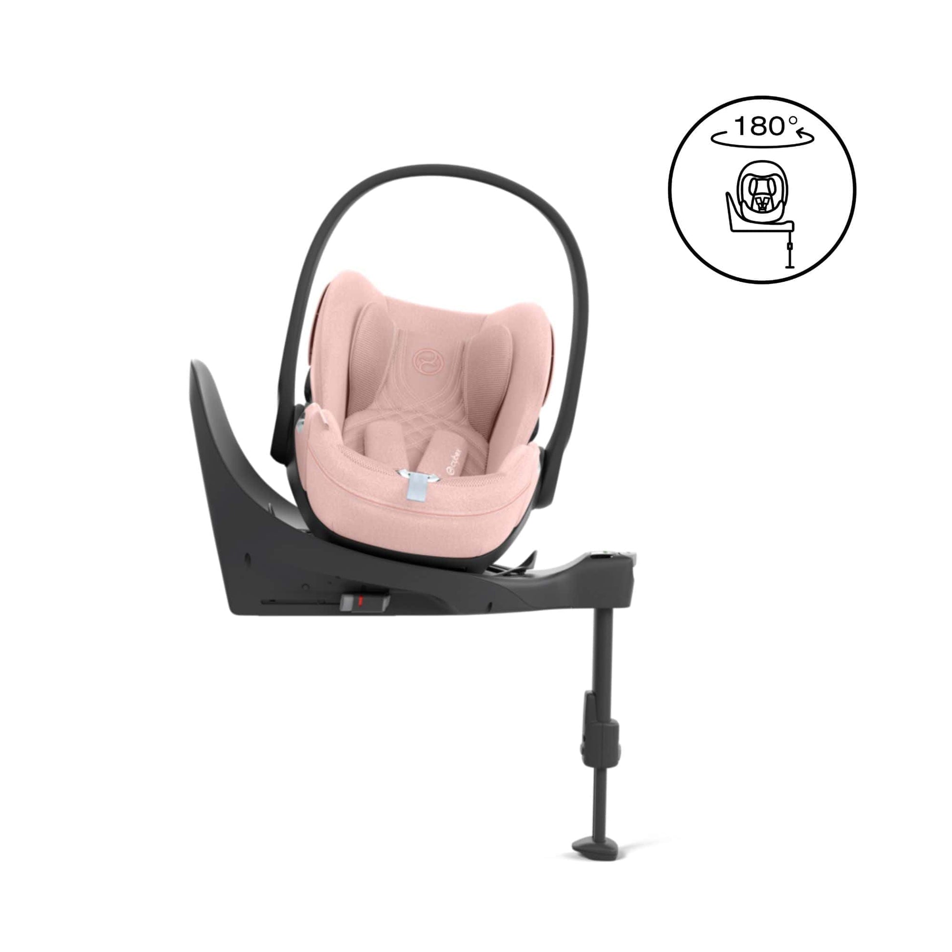 pink cybex car seat Cybex Cloud T I-Size Car Seat-Peach Pink Plus