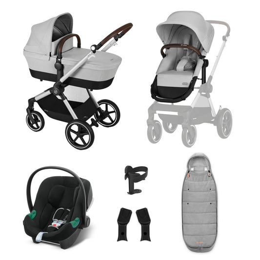 CYBEX EOS Lux Comfort Bundle-Lava Grey