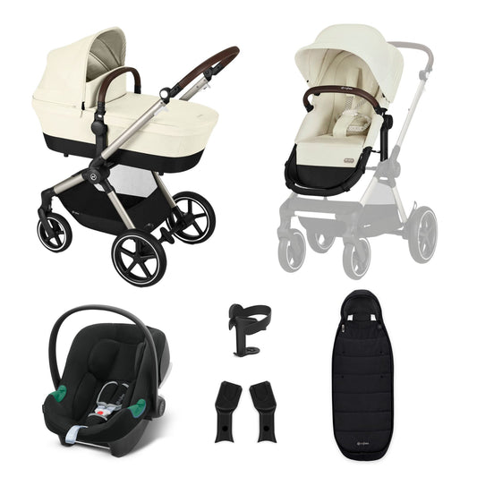 CYBEX EOS Lux Comfort Bundle-Seashell Beige