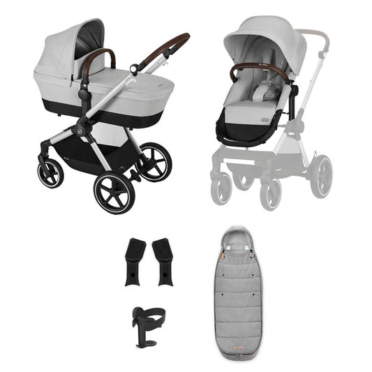 CYBEX EOS Lux Essential Bundle-Lava Grey