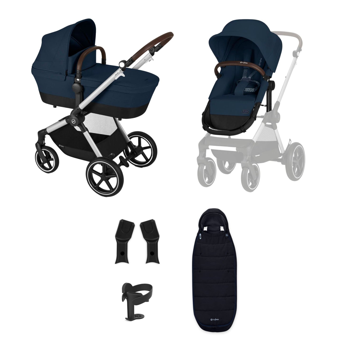 CYBEX EOS Lux Essential Bundle-Ocean Blue