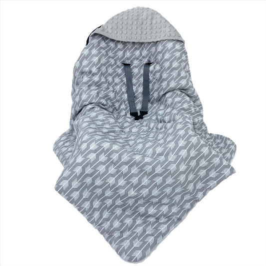 Little Love Blankets-Grey Arrow (3 point)