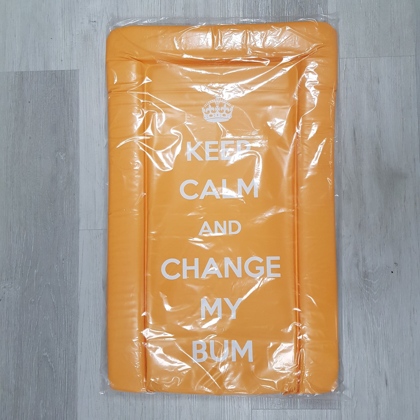 Mollydoo Changing Mat-Keep Calm Orange