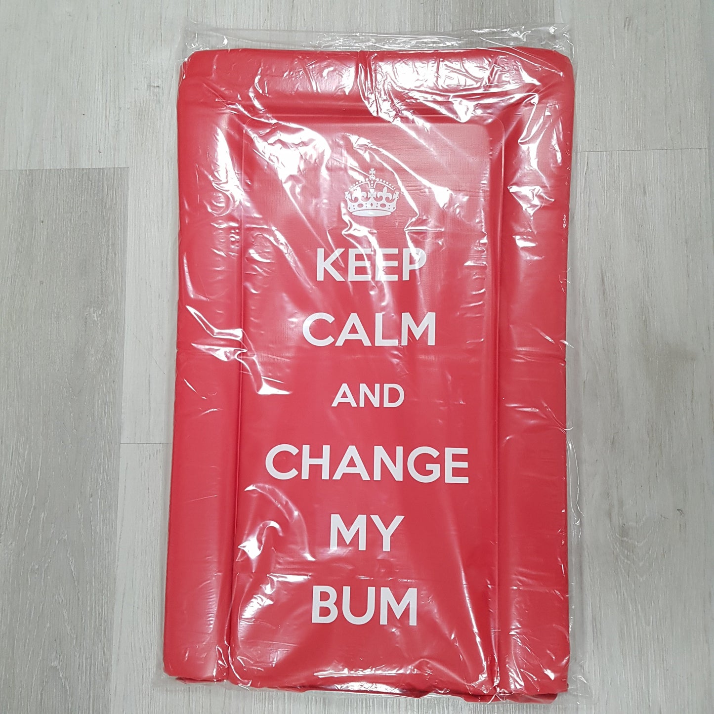 Mollydoo Changing Mat-Keep Calm Red
