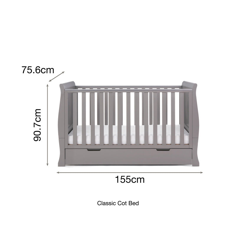 OBaby Stamford 2 Piece-Taupe Grey *Ex-Display*