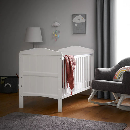 OBaby Whitby Cotbed-White