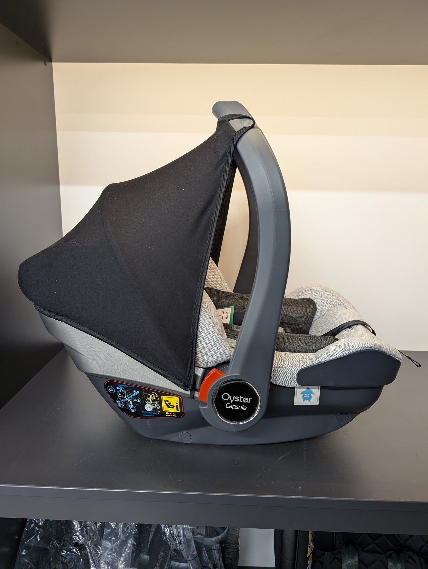 Oyster Capsule Car Seat-Tonic EX-DISPLAY