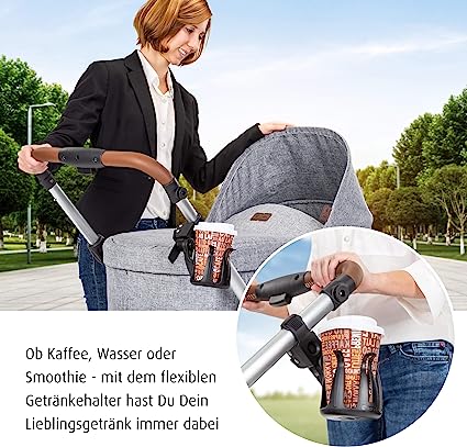 Reer Clip and Go Bottle/ Cup Holder
