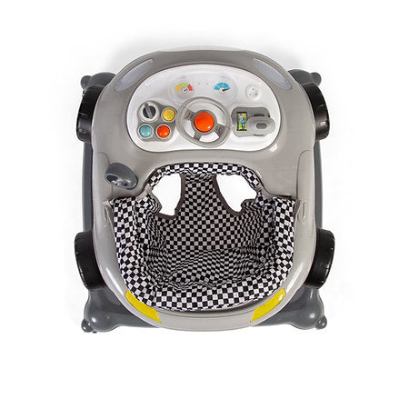 Baby Go Round Race Sporty Car Electronic Walker-Grey