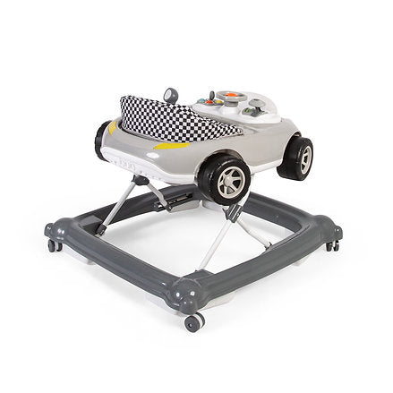 Baby Go Round Race Sporty Car Electronic Walker-Grey