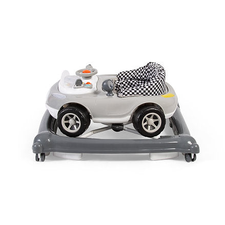 Baby Go Round Race Sporty Car Electronic Walker-Grey