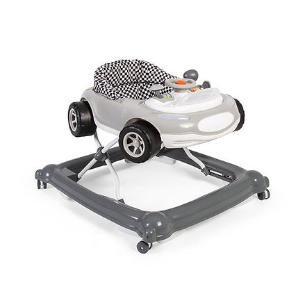 Baby Go Round Race Sporty Car Electronic Walker-Grey