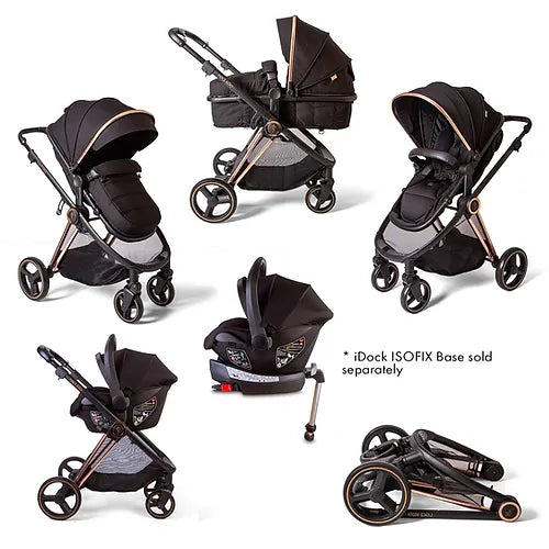 Push Me Pace i 3 in 1 Travel System-Amber