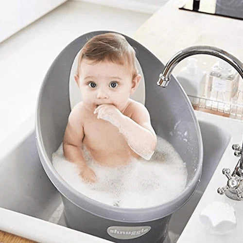 Shnuggle Baby Bath-Pebble Grey