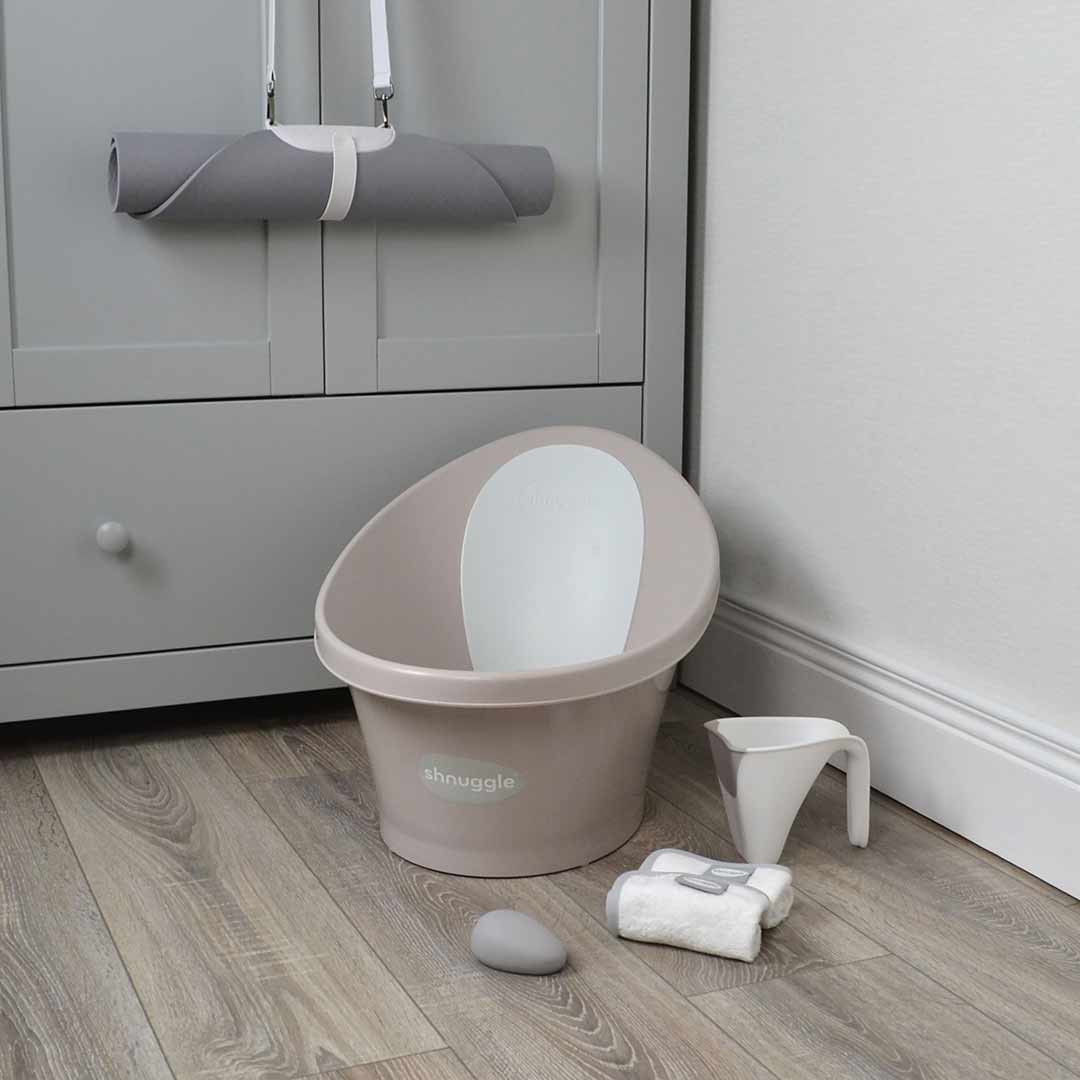 Shnuggle Baby Bath-Taupe