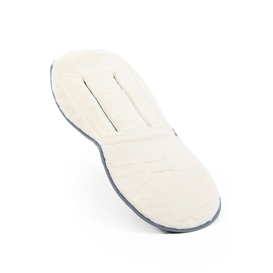 egg3 Reversible Luxury Fleece Stroller Liner-Cream
