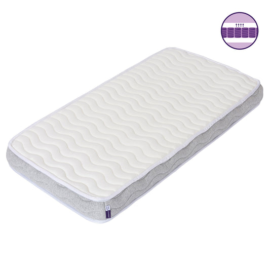 Clevamama Premium Deluxe ClevaFoam® Pocket Sprung Baby Mattress-Cot Bed