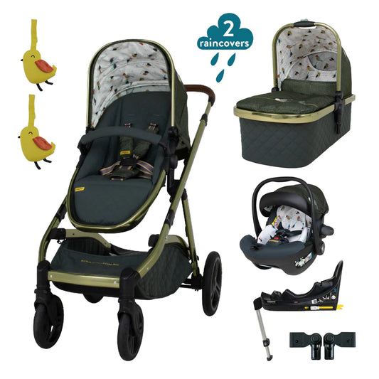 Cosatto Wow XL Car Seat and i-Size Base Bundle Bureau (Acorn i-Size)