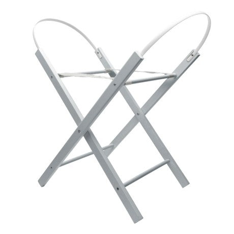 BR Baby Moses Basket Stand-Grey