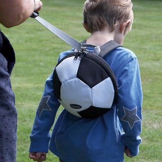 Clippasafe Toddler Daysack with Lead Rein-Football