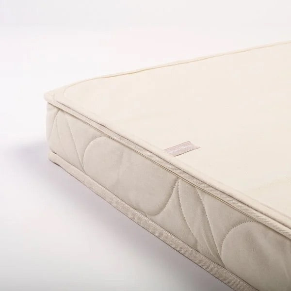 The Little Green Sheep | Organic Cot Bed Mattress Protector- Natural
