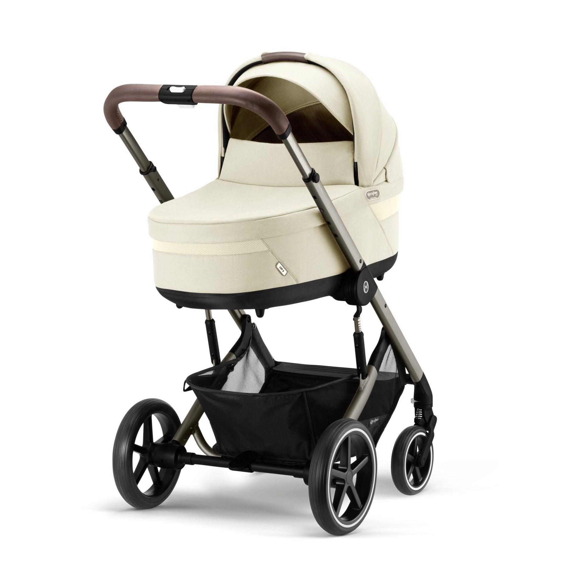 cybex balios beige Cybex Balios S Lux 8 Piece Essential Bundle-Seashell Beige