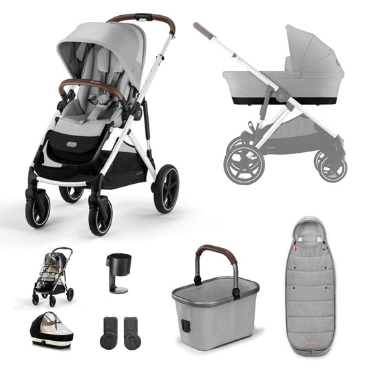 CYBEX Gazelle 9 Piece Bundle-Lava Grey